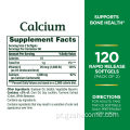 Vitamina Bone Health Cálcio 1000IU Vitamind3 120 Softgels